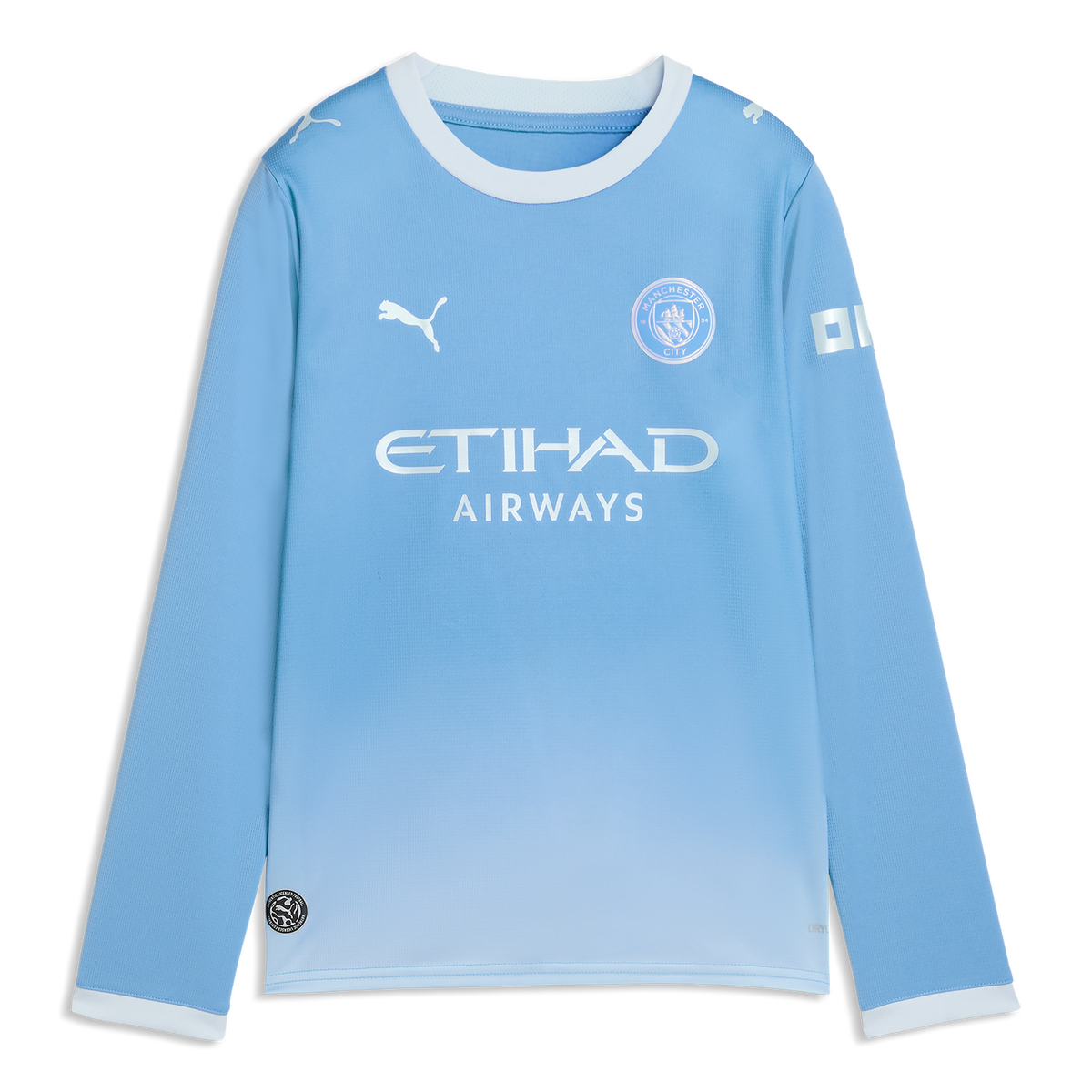 Manchester City Heimtrikot 26/27 – Langarm | Kinder