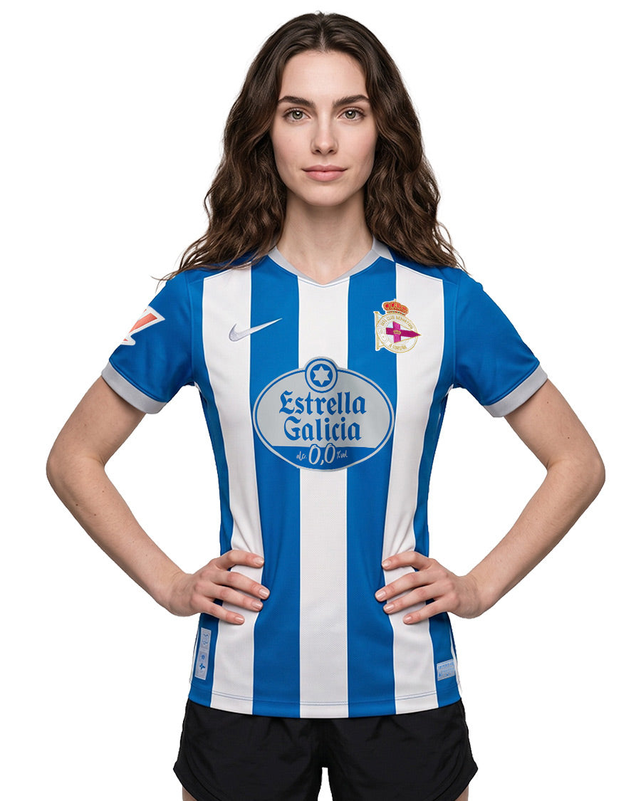 Camiseta Deportivo 26/27 Primera Equipación | Mujer