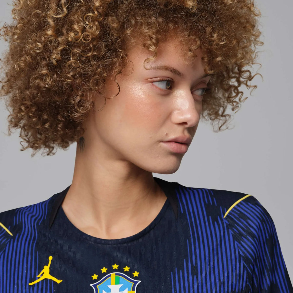 Camiseta Brasil 2026 Segunda Equipación Versión Jugador | Mujer
