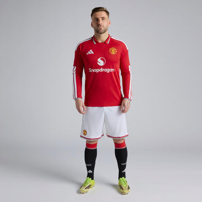 Maglia Manchester United 26/27 Home – Maniche Lunghe | Uomo