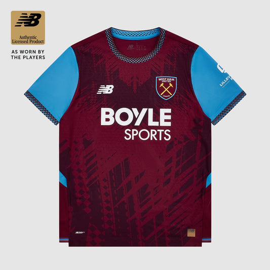 Camiseta West Ham 26/27 Primera Equipación Versión Jugador | Hombre