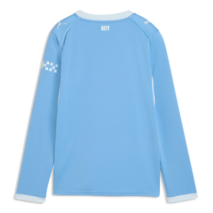 Maglia Manchester City 26/27 Home – Maniche Lunghe | Bambino