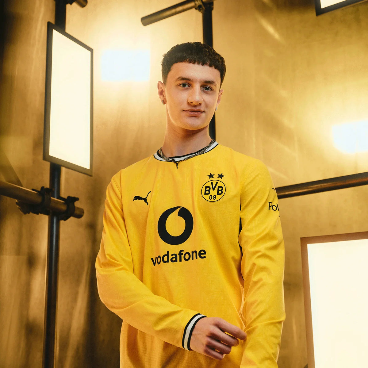 Camiseta Borussia Dortmund 26/27 Primera Equipación Versión Jugador Manga Larga | Hombre