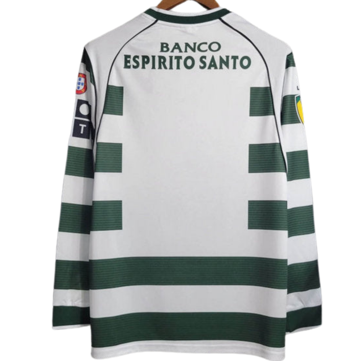 Shirt Sporting 2001/03 Long Sleeve Green