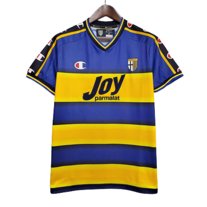 Shirt Parma 2001/2002 Blue and Yellow - Champion