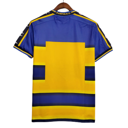 Shirt Parma 2001/2002 Blue and Yellow - Champion