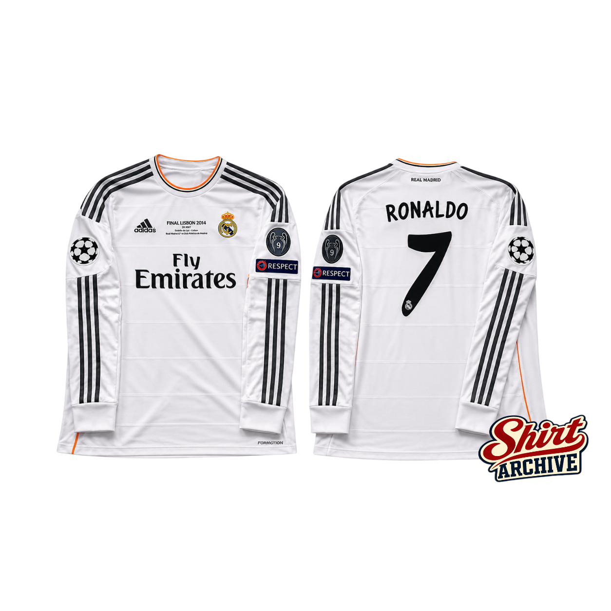 Shirt Cristiano Ronaldo Real Madrid 13-14 Long Sleeve – Shirt Archive