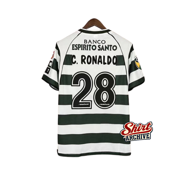 Maillot Rétro Sporting CP 2002 – Cristiano Ronaldo