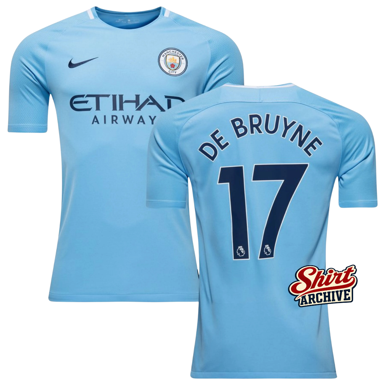 Shirt Bruyne Manchester City 17-18 – Shirt Archive