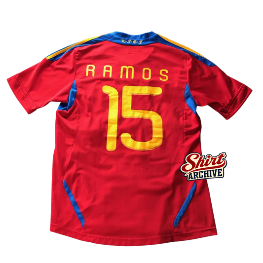 Shirt Sérgio Ramos Spain 2011 – Shirt Archive