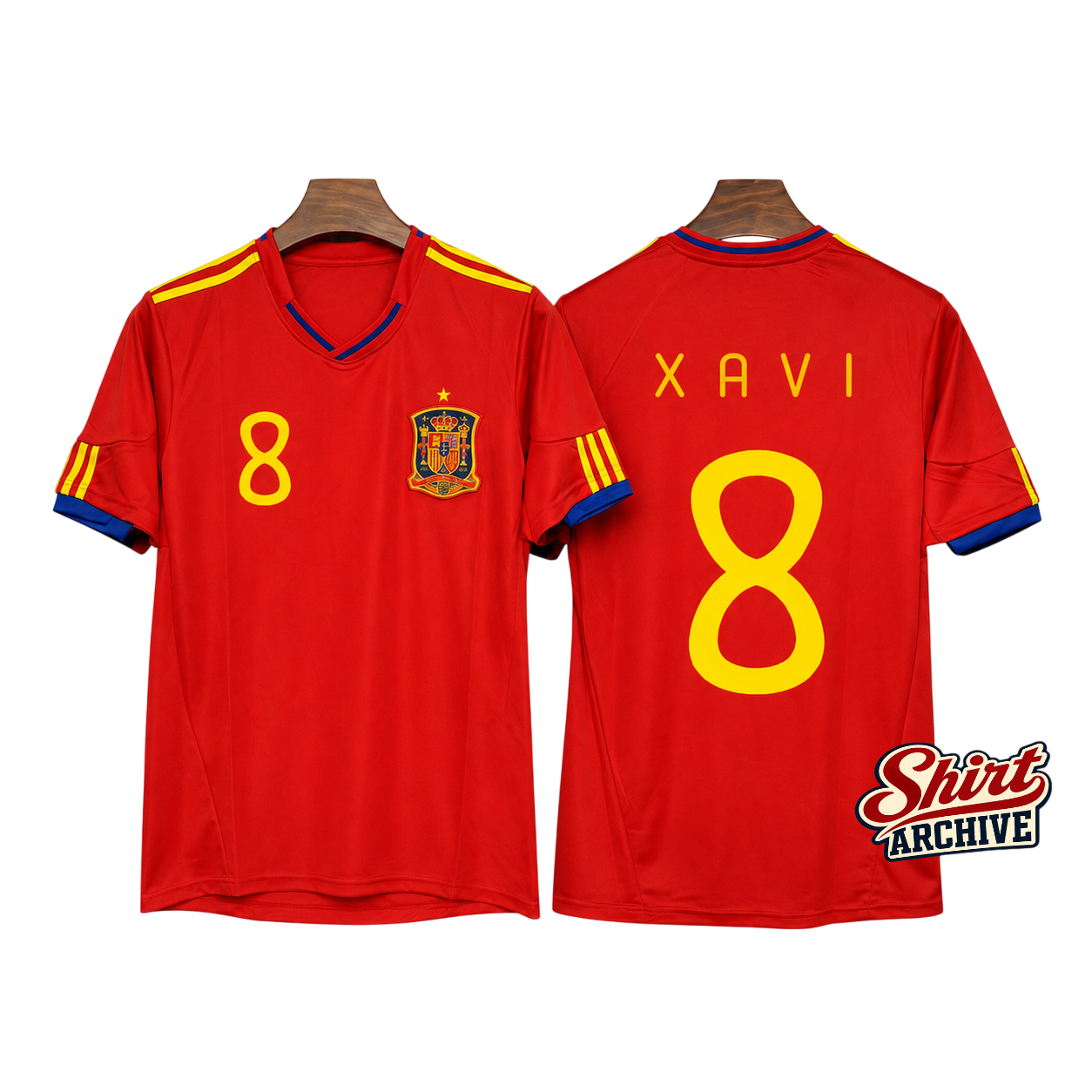 Shirt Xavi Spain 2010 – Shirt Archive