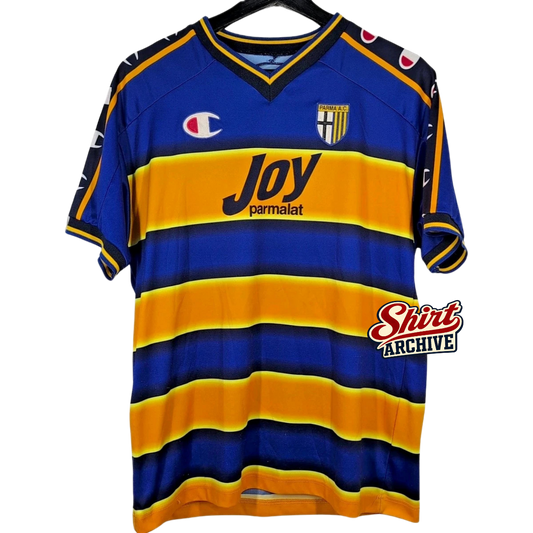 Shirt Parma 2001/2002 Blue and Yellow - Champion – Shirt Archive