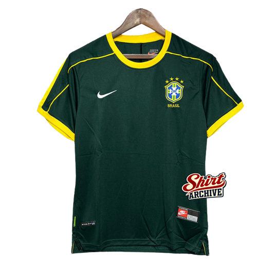 Shirt Brazil Goalkeeper 1997/98 Green – Shirt Archive