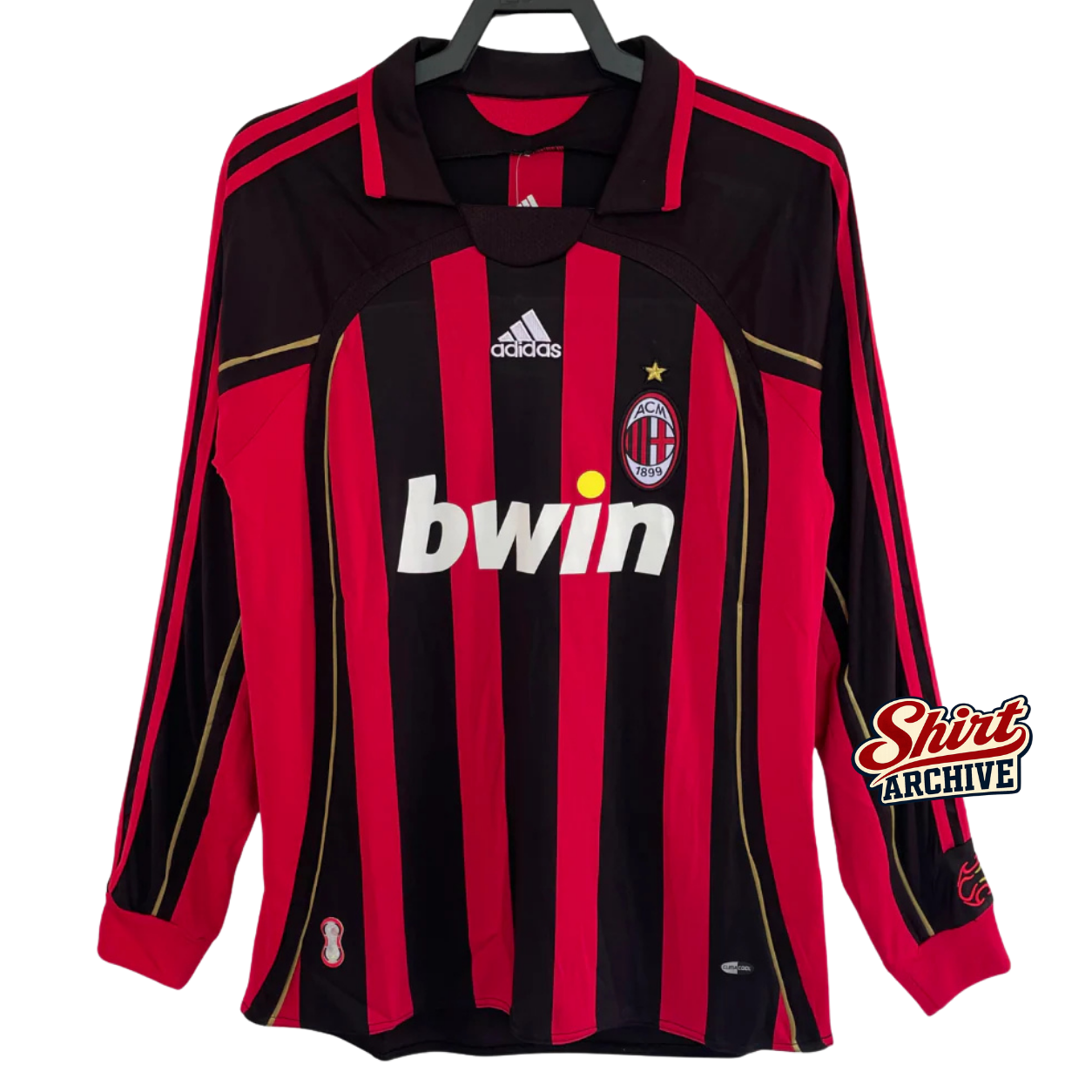 Shirt Milan Long Sleeve 2006/07