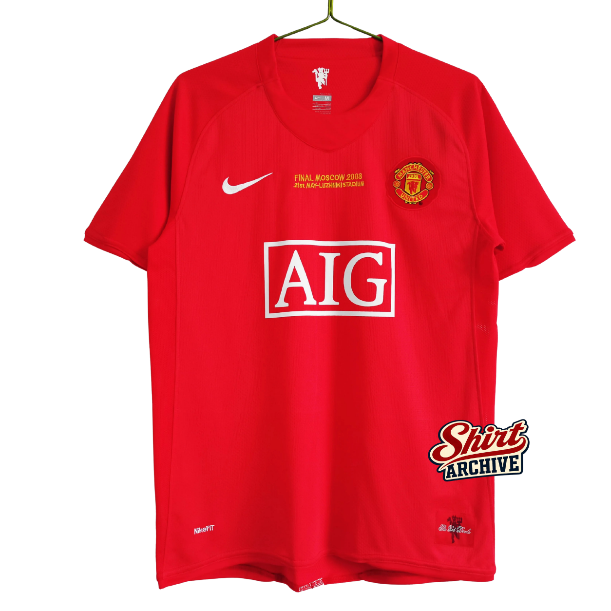 Shirt Manchester United 2007/08 Home UCL