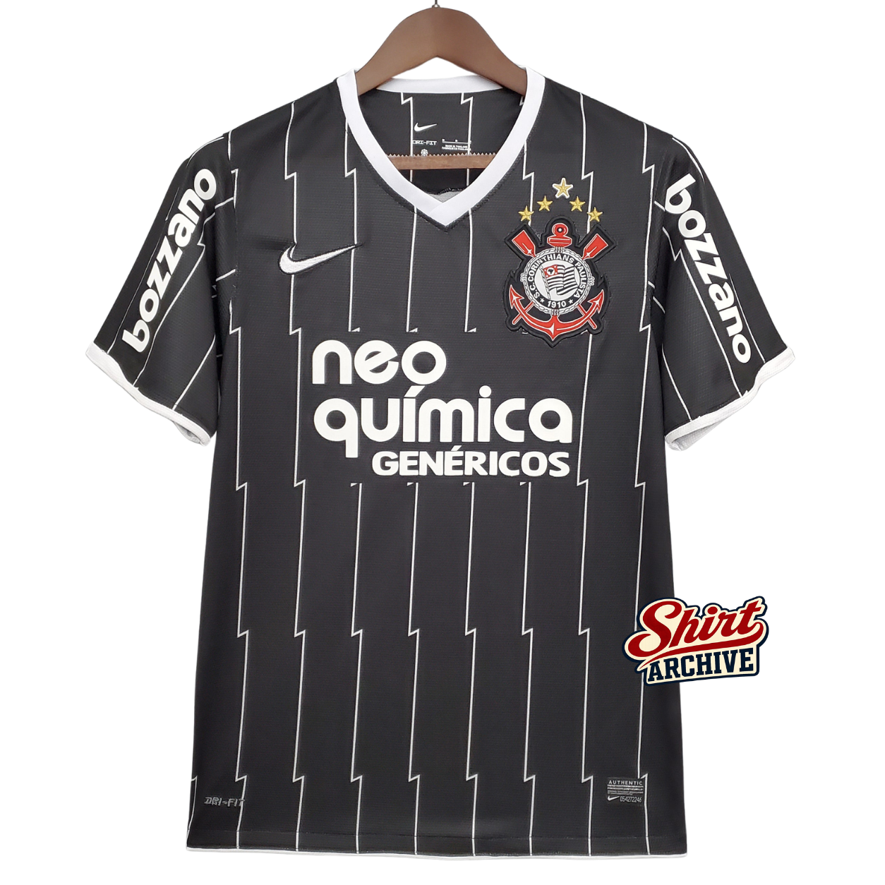 Shirt Corinthians 11/12 - Black