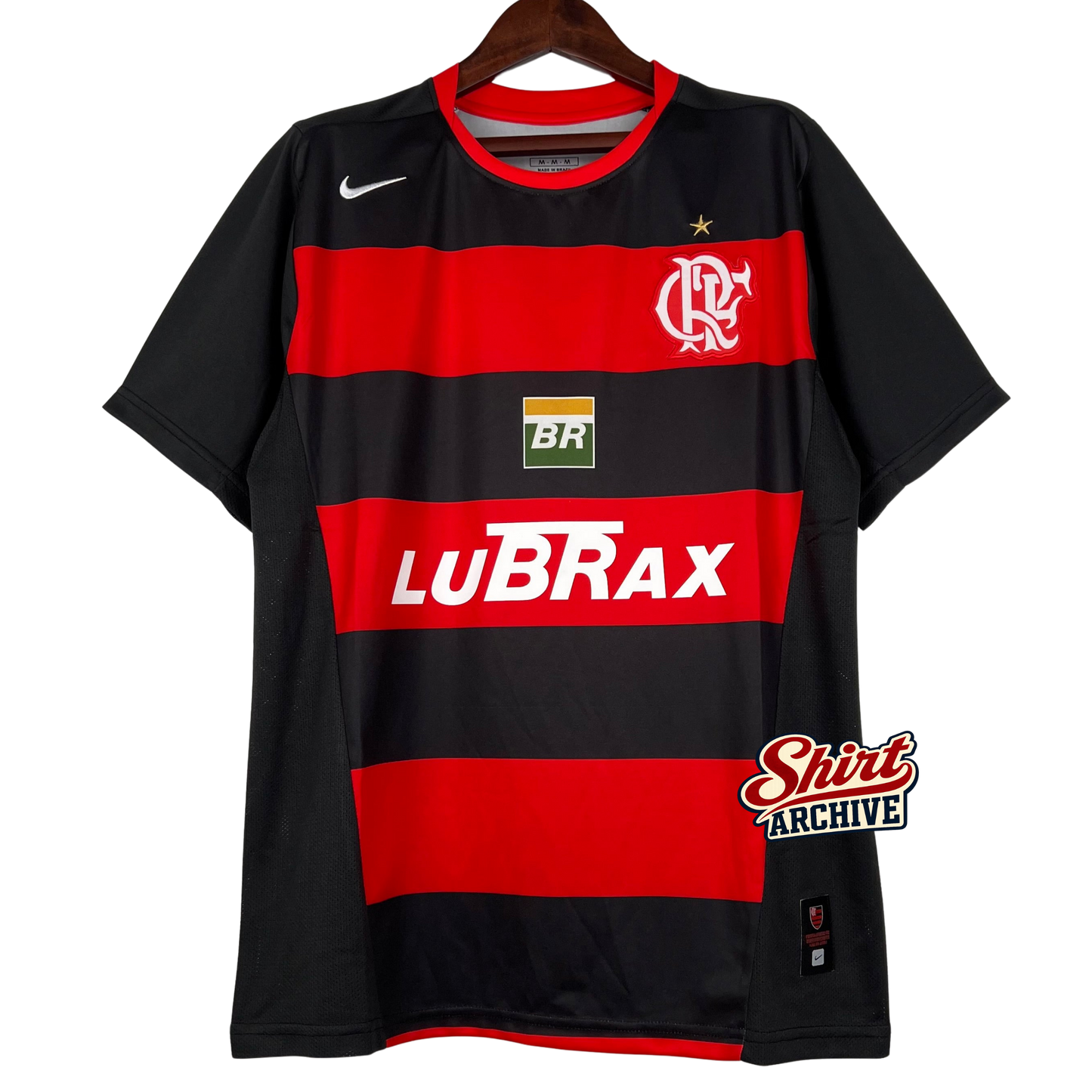 Shirt Flamengo 2002 Red and Black