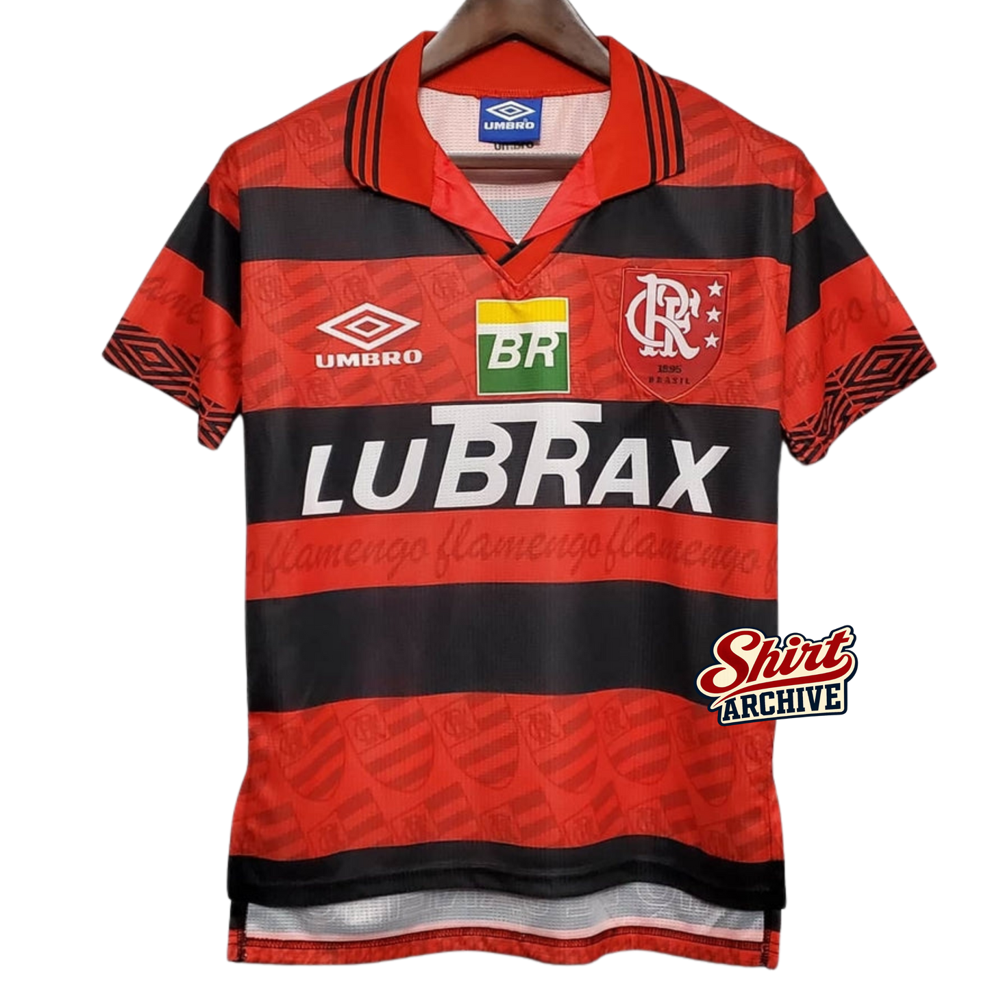 Shirt Flamengo 1995 Red and Black