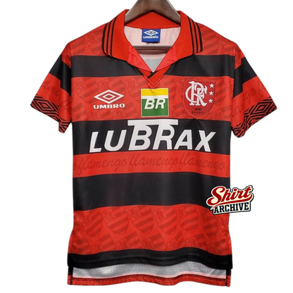Shirt Flamengo 1995 Red and Black