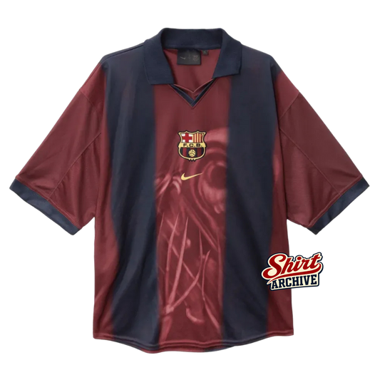 Shirt Barcelona x Travis Scott 2000/01 Home Skeleton