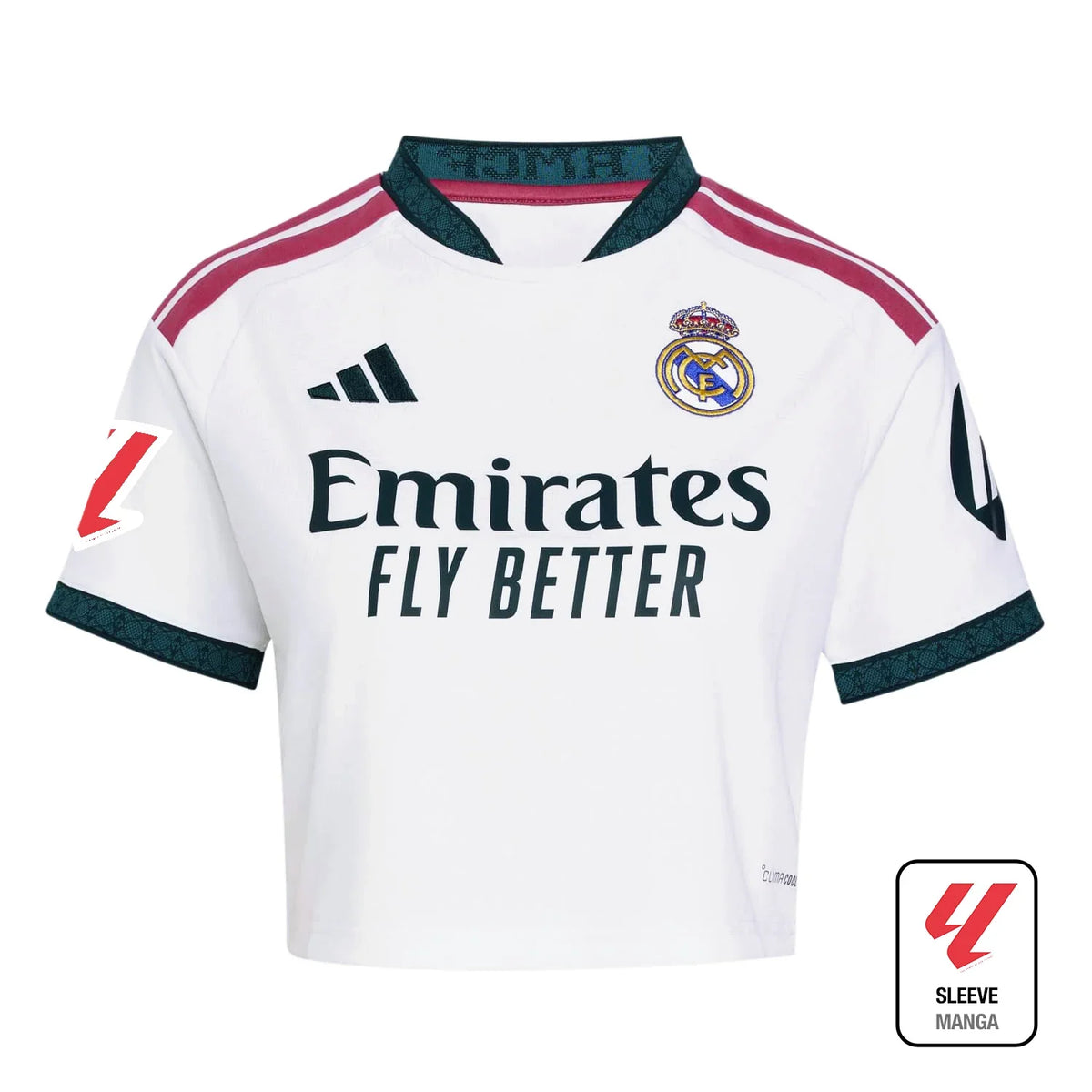 Cropped Real Madrid 26/27 Primera Equipación | Mujer