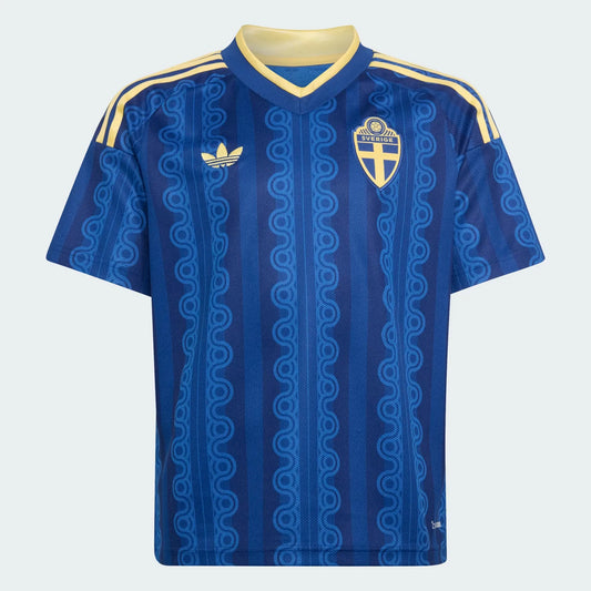 Camiseta Suecia 2026 Segunda Equipación | Niño