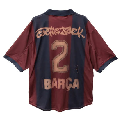 Shirt Barcelona x Travis Scott 2000/01 Home Skeleton – Shirt Archive