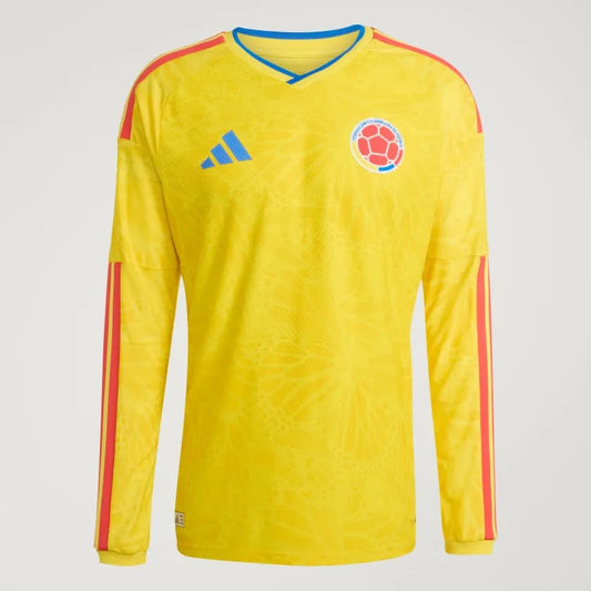 Camiseta Colombia 2026 Primera Equipación Versión Jugador Manga Larga | Hombre