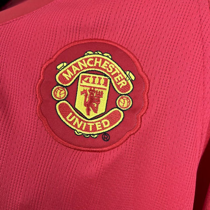 Shirt Manchester United Long Sleeve 2007/08 Home UCL – Shirt Archive