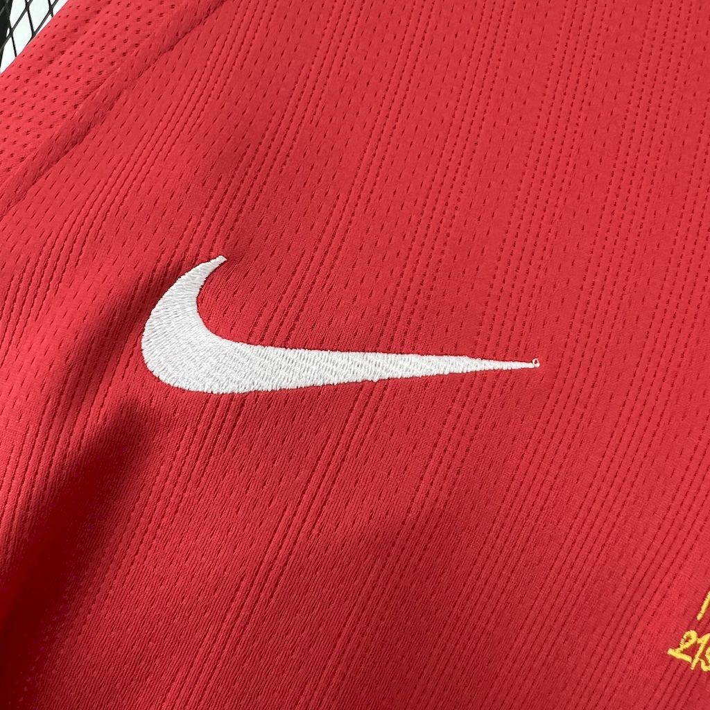 Shirt Manchester United Long Sleeve 2007/08 Home UCL – Shirt Archive