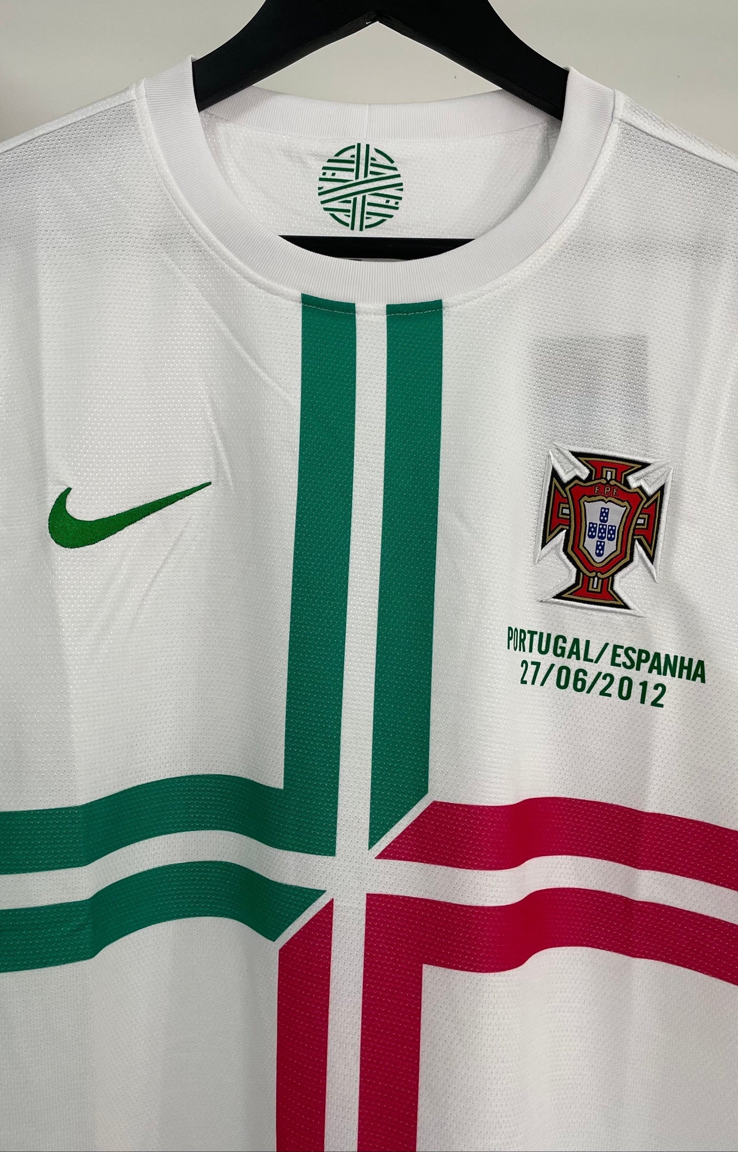 Shirt Portugal 2012 White - Nike – Shirt Archive