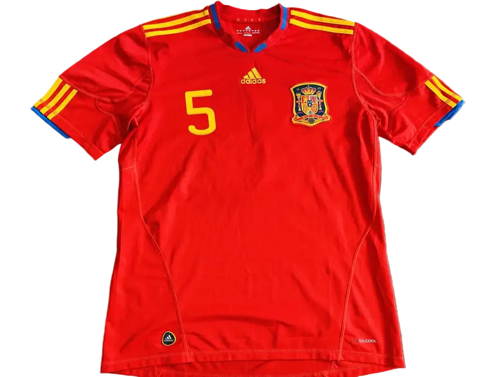 Shirt Puyol Spain 2010 – Shirt Archive