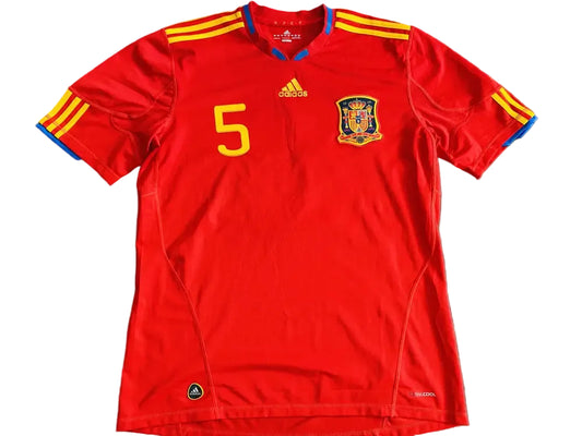 Shirt Puyol Spain 2010 – Shirt Archive