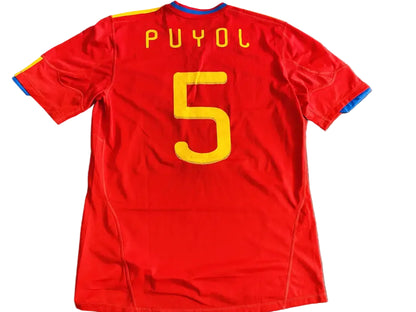 Shirt Puyol Spain 2010 – Shirt Archive