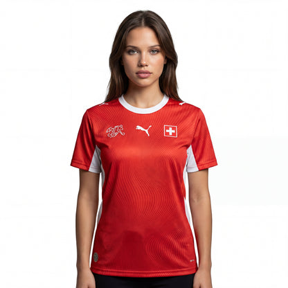 Camiseta Suiza 2026 Primera Equipación | Mujer